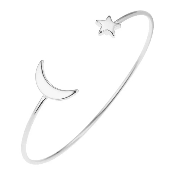 Jewelry - Sterling Moon Star Bracelet